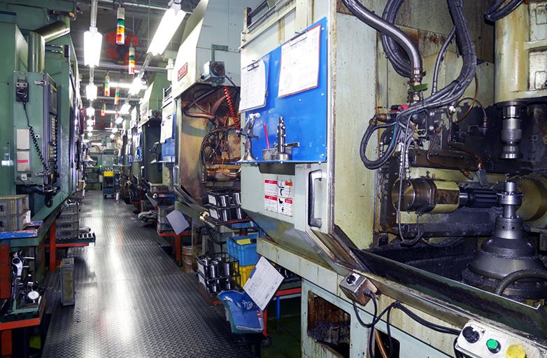 Gear cutting production line